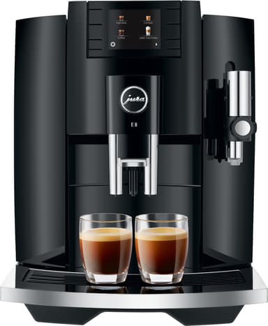Jura E8 kahvikone 15355 (Piano Black)