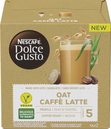 Nescafe Dolce Gusto Oat Caffé Latte kapselit DG12451260