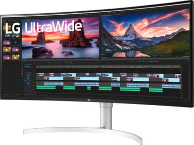 LG UltraWide 38WN95C 38" 21:9 kaareva näyttö