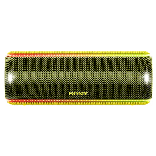 Sony kannettava langaton kaiutin SRS-XB31 (keltainen)