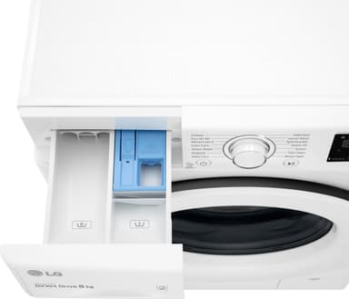 LG pyykinpesukone F4WP308N0W (valkoinen)
