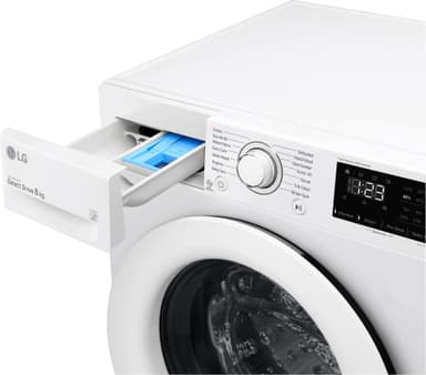 LG pyykinpesukone F4WP308N0W (valkoinen)