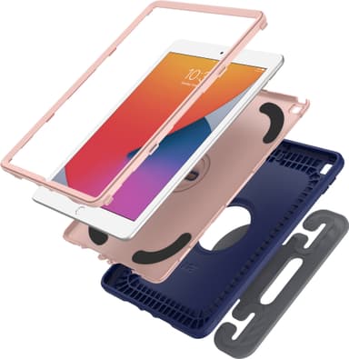 Otterbox EasyGrip antimikrobinen iPad 10.2 suojakuori lapsille (purp.)