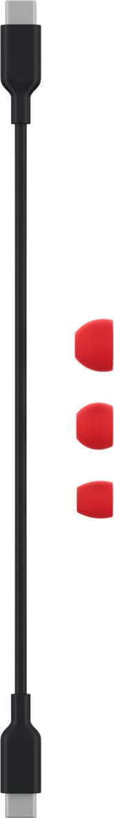 Beats Studio Buds täysin langattomat in-ear kuulokkeet (punainen)