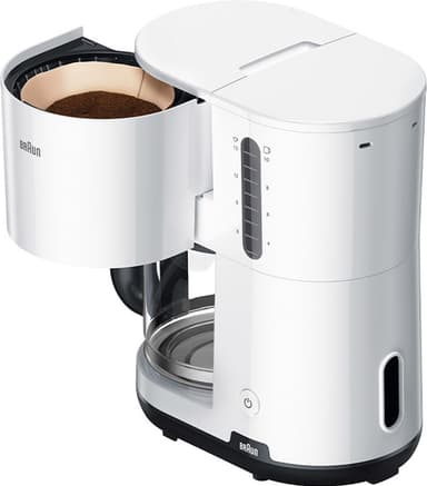 Braun Breakfast 1 kahvinkeitin KF1100WH (valkoinen)