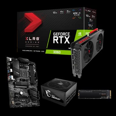 DIY BUNDLE_2 PNY GeForce RTX 3060 Uprising