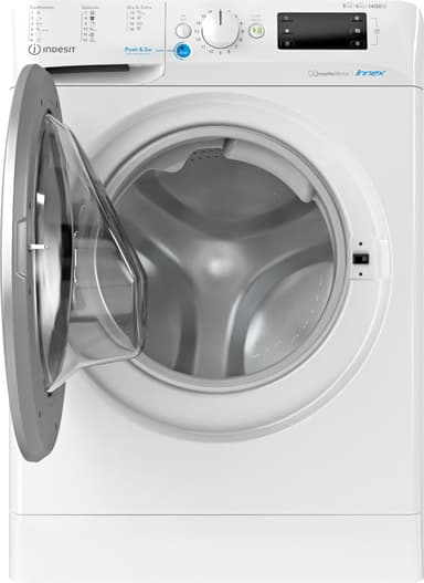 Indesit kuivaava pyykinpesukone BDE861483XWS