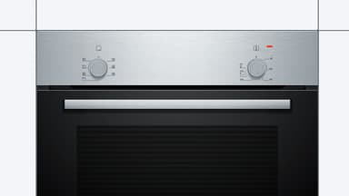 Bosch uuni HBF010BR1S (metalli)
