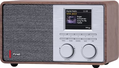 Pinell Supersound 201 digitaalinen radio (pähkinäpuu)