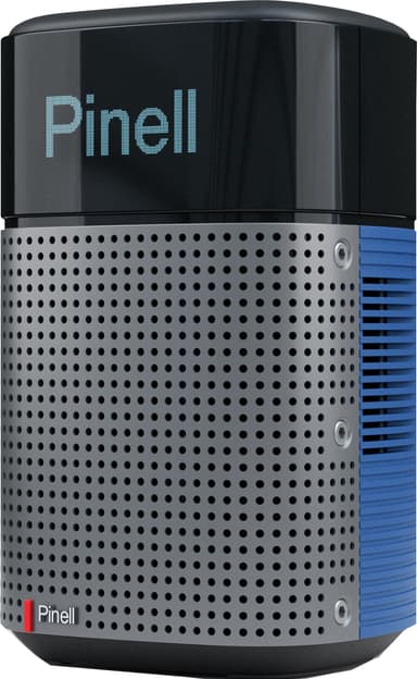Pinell North kannettava digitaalinen radio (sininen)