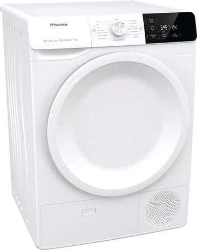 Hisense kuivausrumpu DCGE801 (valkoinen)