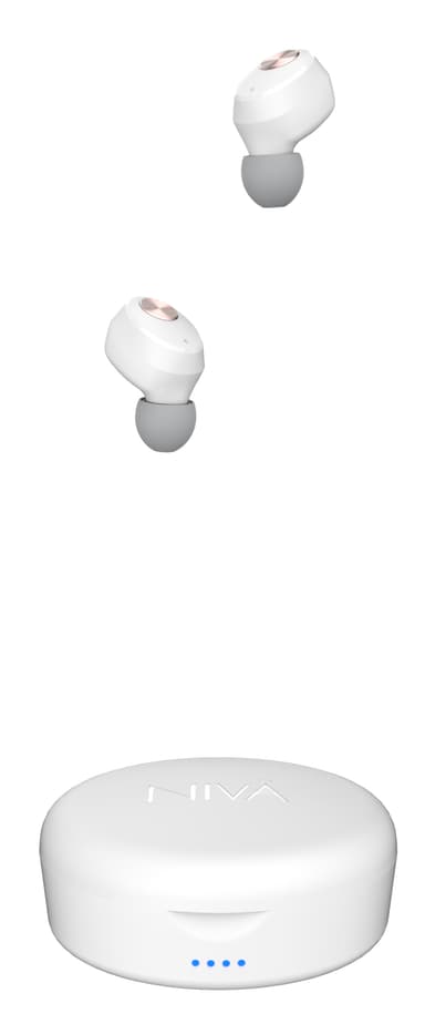 Sudio NIVÅ täysin langattomat in-ear kuulokkeet (valk.)