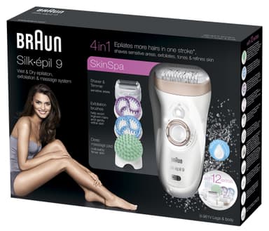 Braun Silk-épil 9 SkinSpa epilaattori SE9961V