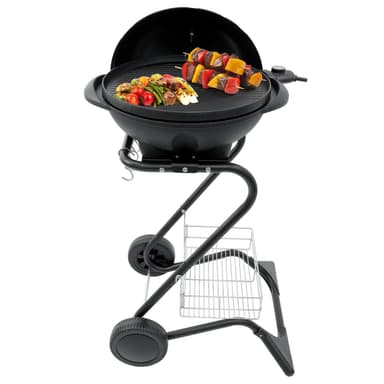 ML-2000W sähkögrilli suunnittelu Ø40cm kuin pöydälle grilli Sopivia 2in1