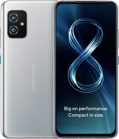 Asus Zenfone 8 5G älypuhelin 8/128GB (hopea)