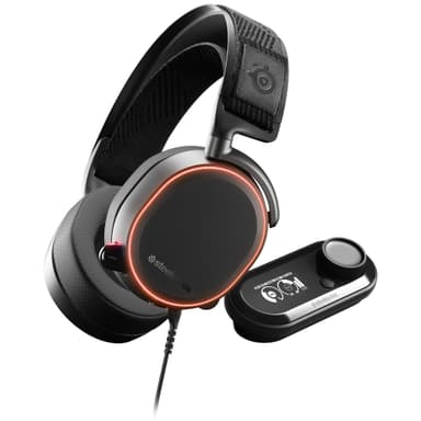 SteelSeries Arctis Pro + GameDac Sort pelikuulokkeet (musta)