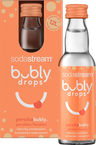 SodaStream Bubly Drops maku-uute S1025260770 (persikka)