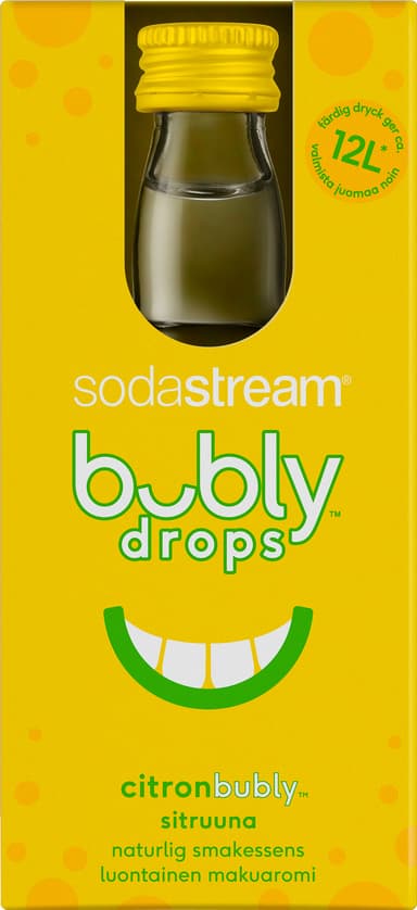 SodaStream Bubly Drops maku-uute S1025210770 (sitruuna)