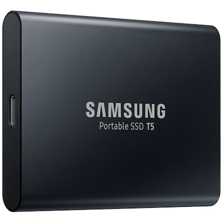Samsung T5 kannettava SSD-muisti 1 TB (musta)