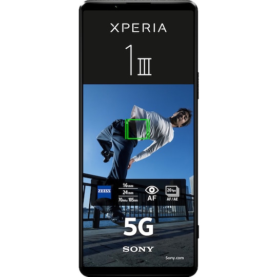 Sony Xperia 1 III – 5G älypuhelin 12/256GB (huurteinen musta)