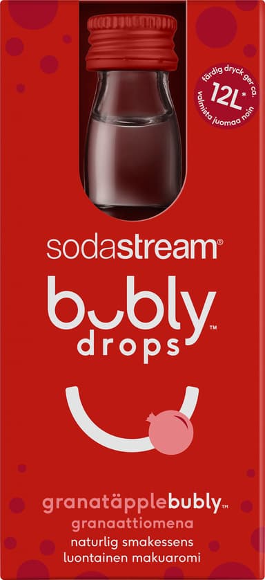 SodaStream Bubly Drops maku-uute S1425219770 (granaattiomena)