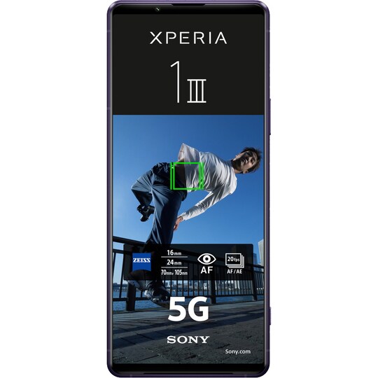 Sony Xperia 1 III – 5G älypuhelin 12/256GB (huurteinen purppura)