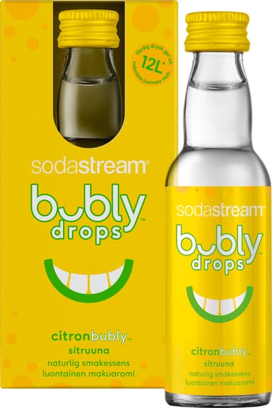 SodaStream Bubly Drops maku-uute S1025210770 (sitruuna)