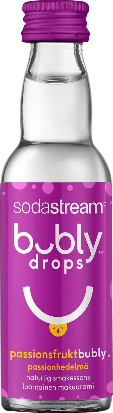 SodaStream Bubly Drops maku-uute S1525249770 (passionhedelmä)
