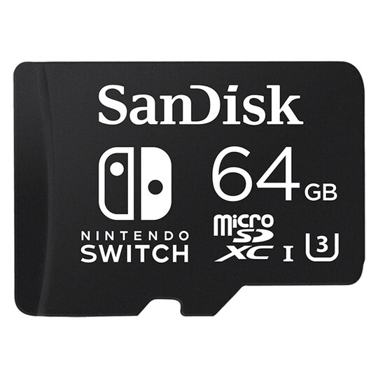 SanDisk Micro SD Nintendo Switch muistikortti (64 GB)