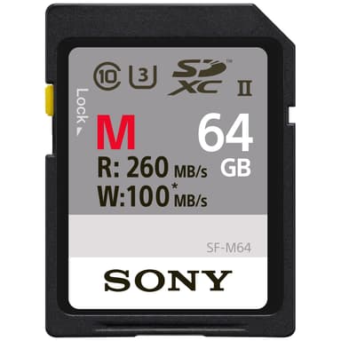 Sony Professional SF-M64 SDXC muistikortti 64 GB