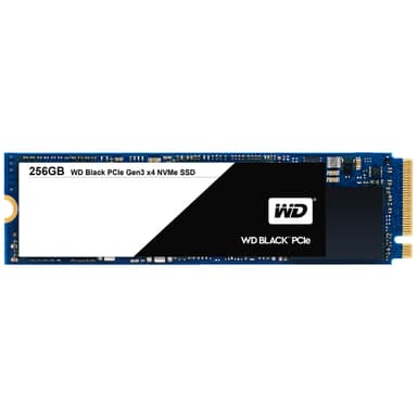 WD Black sisäinen M.2 PCIe SSD 256 GB