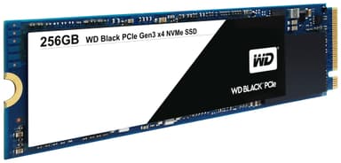 WD Black sisäinen M.2 PCIe SSD 256 GB