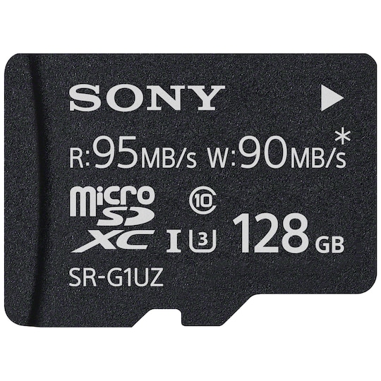 Sony Professional SR-128UZA Micro SDXC muistikortti 128 GB
