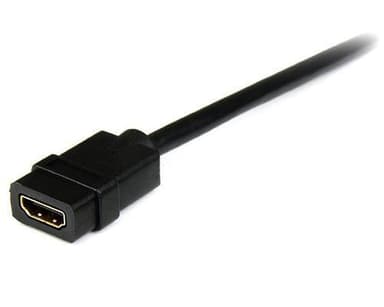 StarTech.com HDEXT2M, 2 m, HDMI-tyyppi A (vakio), HDMI-tyyppi A (vakio), 10,2 Gbit/s, Musta