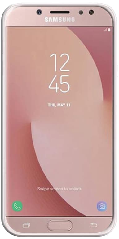 Puro 0.3 Nude Samsung Galaxy J7 suojakuori (läpinäkyvä)