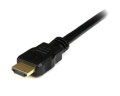 StarTech.com HDEXT2M, 2 m, HDMI-tyyppi A (vakio), HDMI-tyyppi A (vakio), 10,2 Gbit/s, Musta