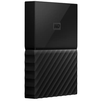 WD My Passport ulkoinen kovalevy Macille 1 TB (musta)