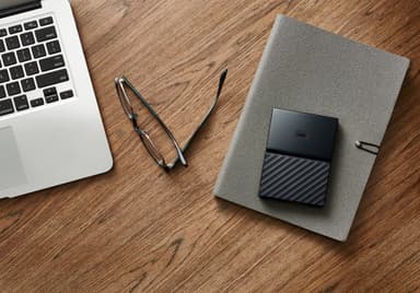 WD My Passport ulkoinen kovalevy Macille 1 TB (musta)