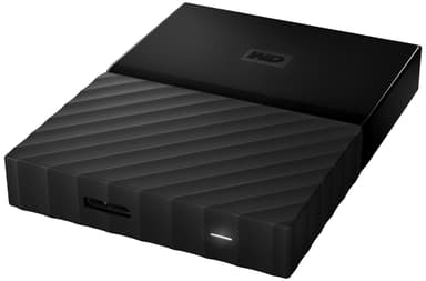WD My Passport ulkoinen kovalevy Macille 1 TB (musta)