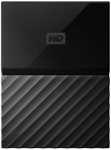 WD My Passport ulkoinen kovalevy Macille 1 TB (musta)