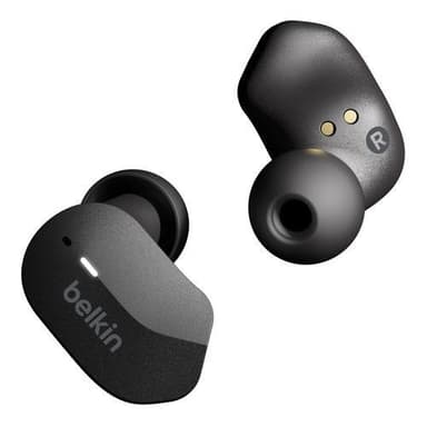 Belkin SoundForm, Kuulokkeet, In-ear, Musiikki, Musta, Kosketus, IPX5