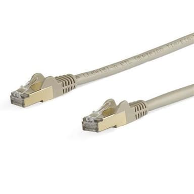 StarTech.com 6ASPAT7MGR, 7 m, Cat6a, S/UTP (STP), RJ-45, RJ-45