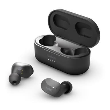 Belkin SoundForm, Kuulokkeet, In-ear, Musiikki, Musta, Kosketus, IPX5