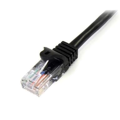 StarTech.com 45PAT3MBK, 3 m, Cat5e, U/UTP (UTP), RJ-45, RJ-45