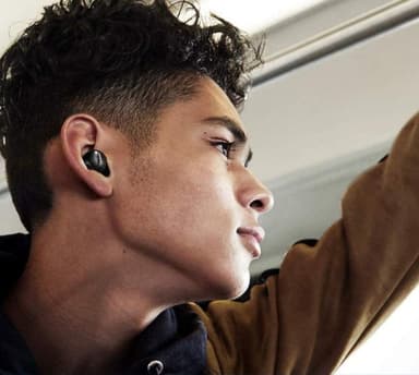 Silikoniset korvanapit 8 kpl Samsung Galaxy Buds Black -puhelimelle