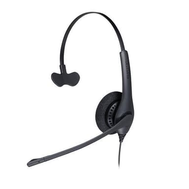 Jabra Biz 1500 Mono USB, Kuulokkeet, Pääpanta, Toimisto/puhelukeskus, Musta, Yksikanavainen, Johdollinen ohjausyksikkö