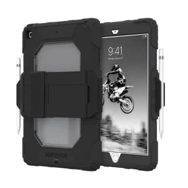 GRIFFIN Tablet Case Survivor All-Terrain iPad 10.2 2019/2020 Musta