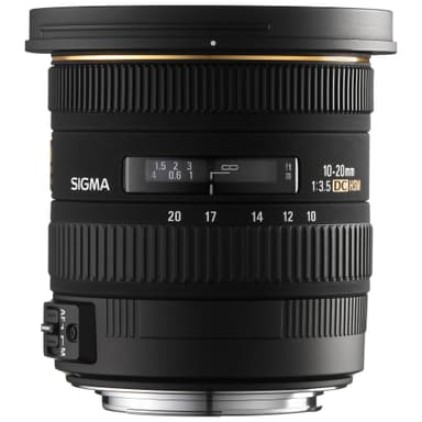 Sigma AF 10-20 mm DC EX HSM laajakulma zoom objektiivi