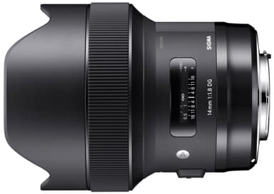 Sigma Art AF 14 mm laajakulmaobjektiivi