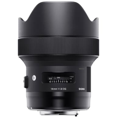 Sigma Art AF 14 mm laajakulmaobjektiivi